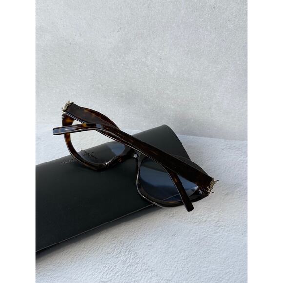 NEW Saint Laurent SLM60 Cat Eye Optical Frames in Brown main image 4
